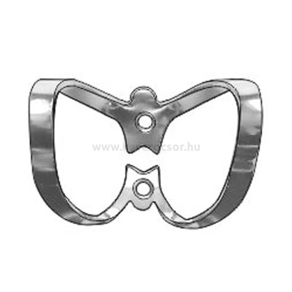 Anterior Clamp (winged "butterfly" clamp for anteriors), #9 type