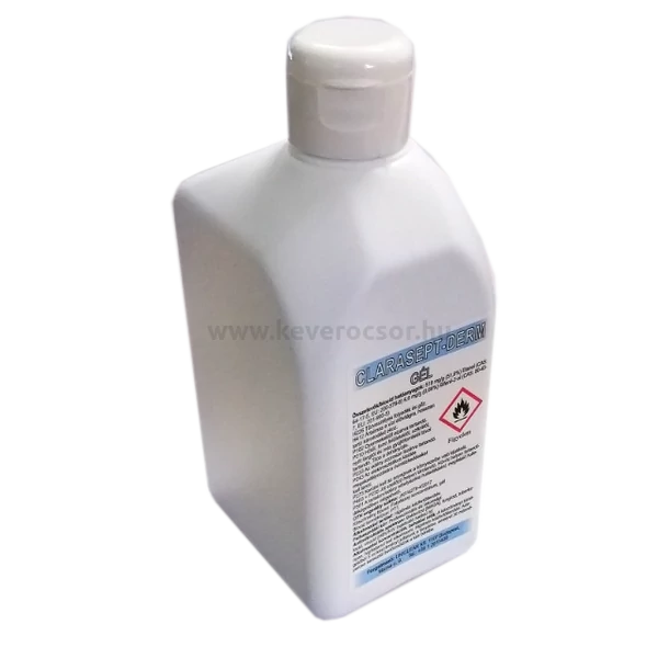 Clarasept-Derm Gél, 500 ml, Alkoholos kéz- és bőrfertőtlenítő 