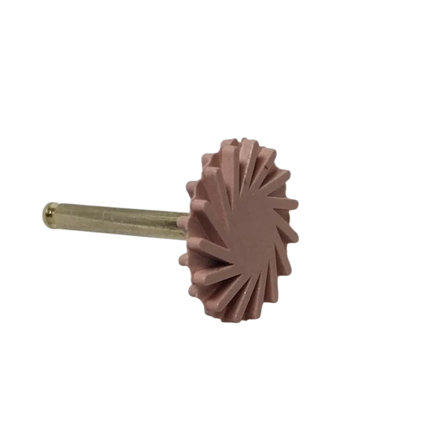 Autoklávozható gyémántozott  (Utángyártott Eve Diacomp PlusTwist) kompozit polírozó kerék, Rózsaszín-Medium, 1 db