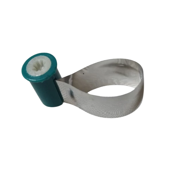 Reproducere M6, Kerr Adapt Supercap autocolante metalice circulare, 50 bucăți, 30 microni, 6,3 mm înălțime, conturate, oțel moale