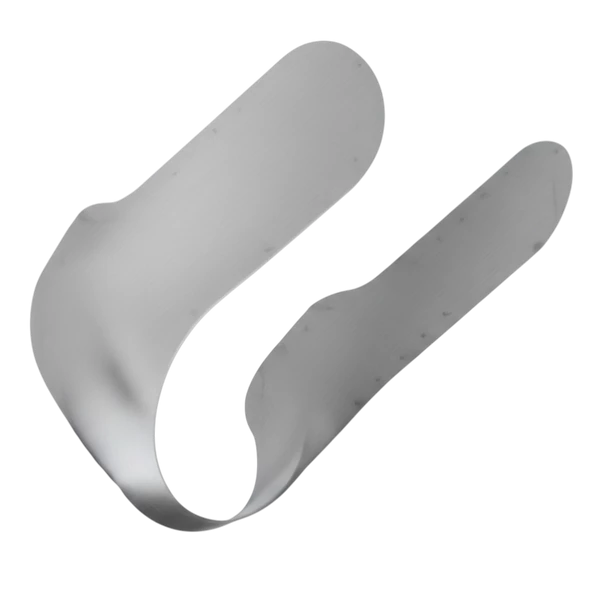  Approximális és nyaki frontfog felszínekhez egyben, közepes méretű, "M", fém kontúrozott matrica, 30 db/doboz