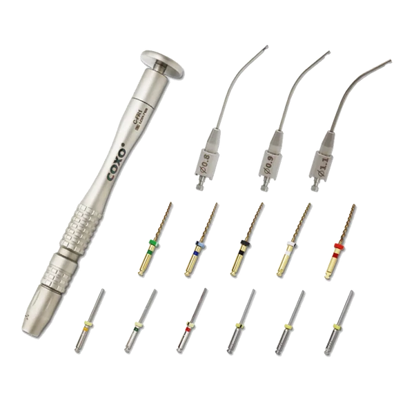 Set pentru îndepărtarea fișierelor de canal rădăcină rupte