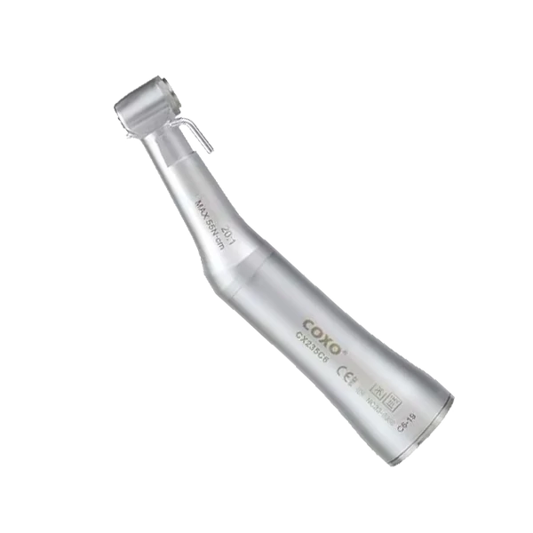 Könyökdarab, implantációs, fény nélkül, 20:1, Coxo (1 év cseregaranciával!), nem nyomógombos