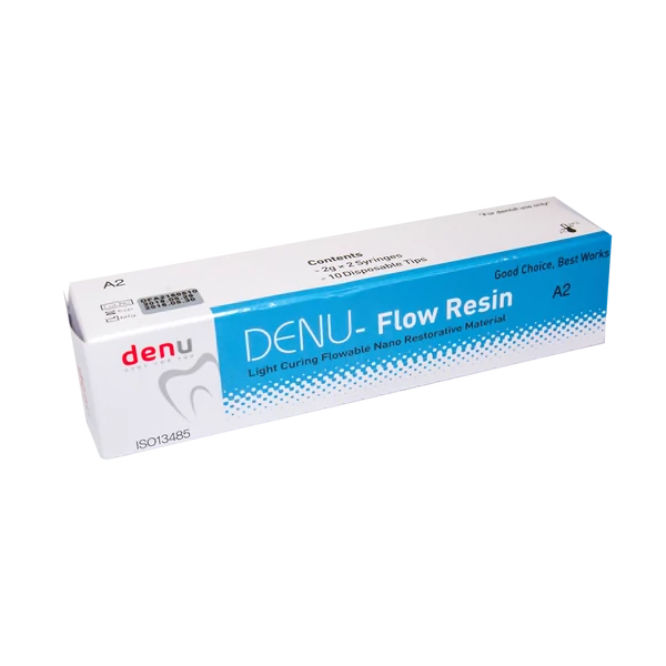 DENU folyékony kompozit, 4g (2x2g) fecskendőben - több színben 