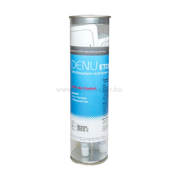 DENU foszforsav 37%, 15 ml (+ 10 kanül)
