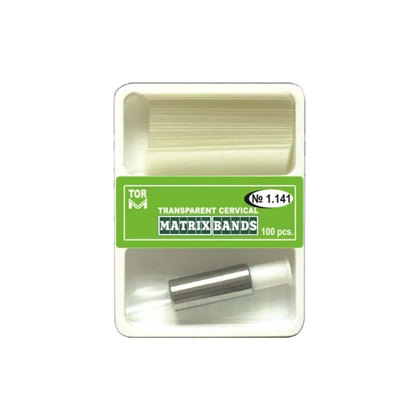 TOR - ÁTLÁTSZÓ NYAKI MATRICA készlet(100DB)+FORMÁZÓ ÉS TARTÓ, 10x37mm