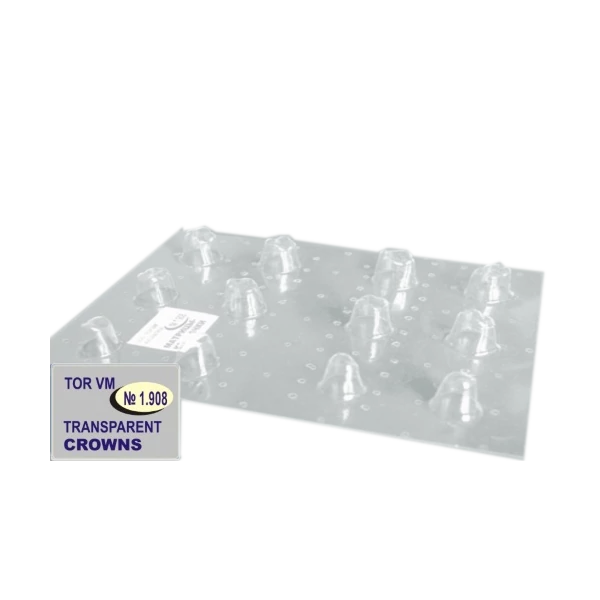 TOR - ÁTLÁTSZÓ KORONÁK A kis és nagyörlők KORONAI RÉSZÉRE (12DB)