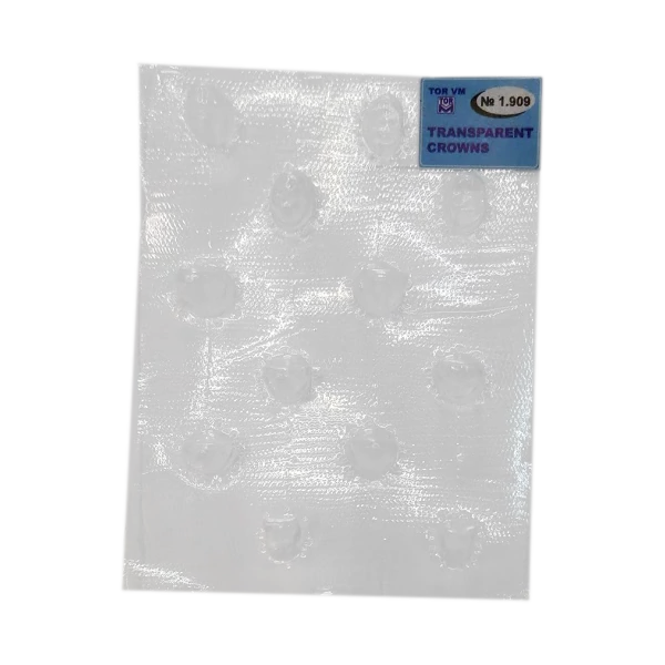 TOR - ÁTLÁTSZÓ KORONÁK front és premolaris FOGAK KORONAI RÉSZÉRE (12DB)