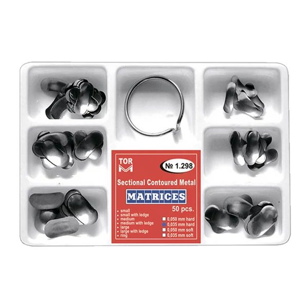 SZEKCIONÁLT MATRICA GYŰRŰ TALP