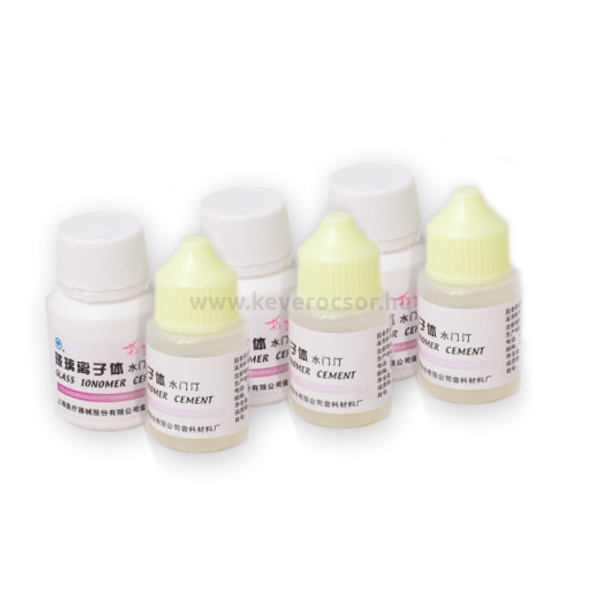 Üvegionomer cement klinikai szett (3x20g por, 3x15ml folyadék)
