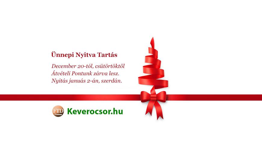 Ünnepi nyitva tartás 2019