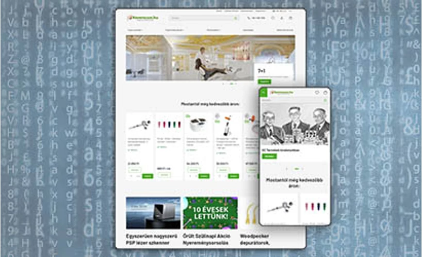 Webáruházunk új designra váltott