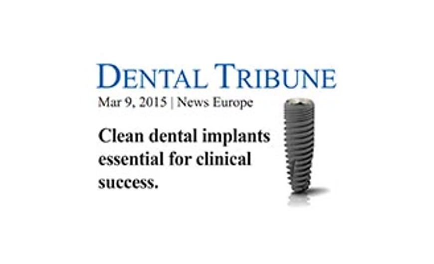 A tiszta implantátum nélkülözhetetlen a sikeres beültetéshez