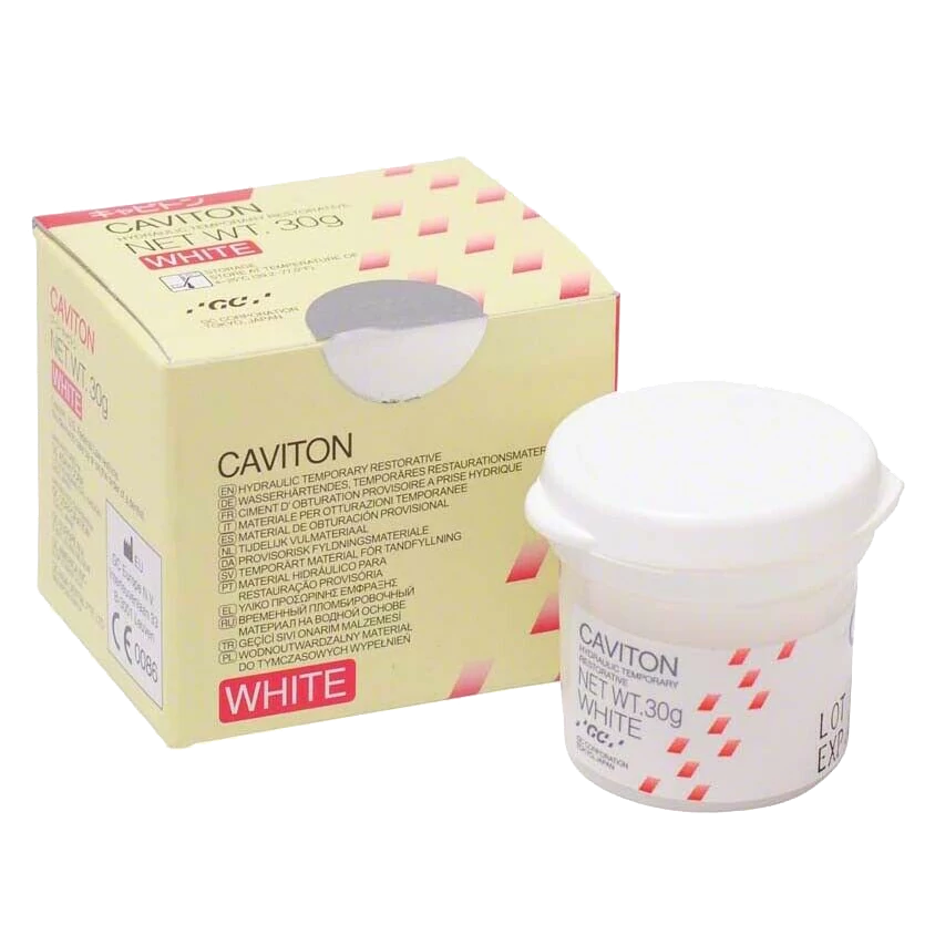 GC CAVITON Temporary filling material Jar, 30g, White (286) (10000101)