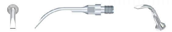 Ultrasonic Scaler Tip, compatible with Sirona, GS6 type, 1pc