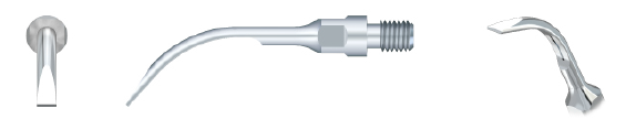 Ultrasonic Scaler Tip, compatible with Sirona, GS6 type, 1pc
