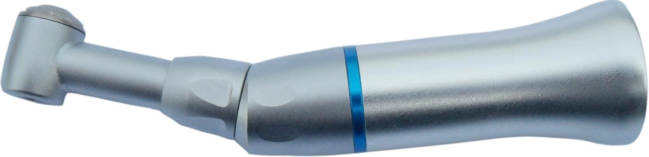 Contra-Angle Handpiece, 1: 1, COXO, without light, without water, with blue indications, push button, RA - (available only in Hungary)