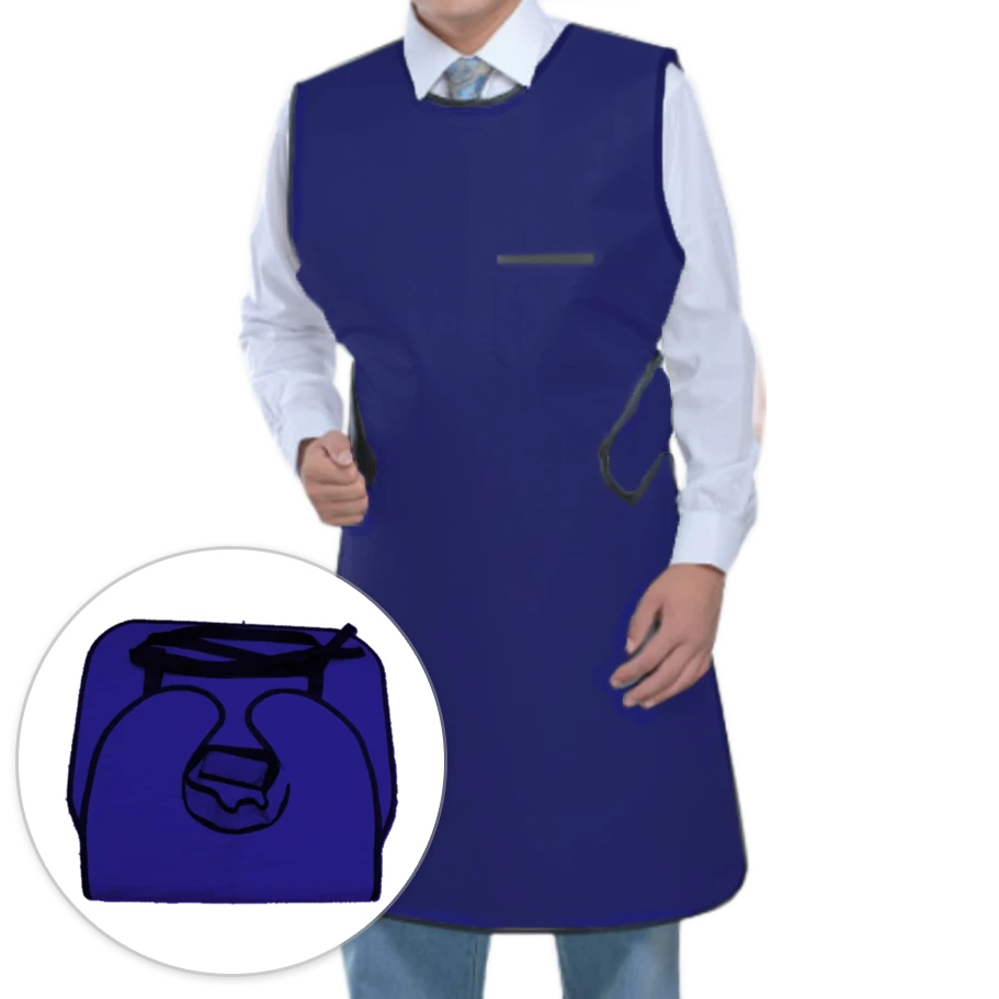 Lead apron (cover front only),size:1000x600mm,0.35mPb