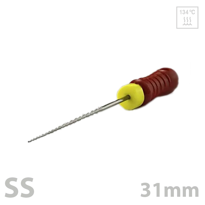 Hedstroem Files, 31 mm, SS, 6 pcs/box - in several sizes