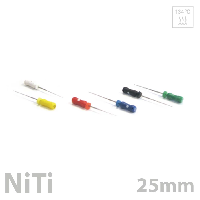 K-Files 25mm, NITI, 6pcs/box - in several sizes