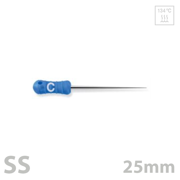 Spreaders finger, 25 mm, SS, 6 pcs/box - in several sizes