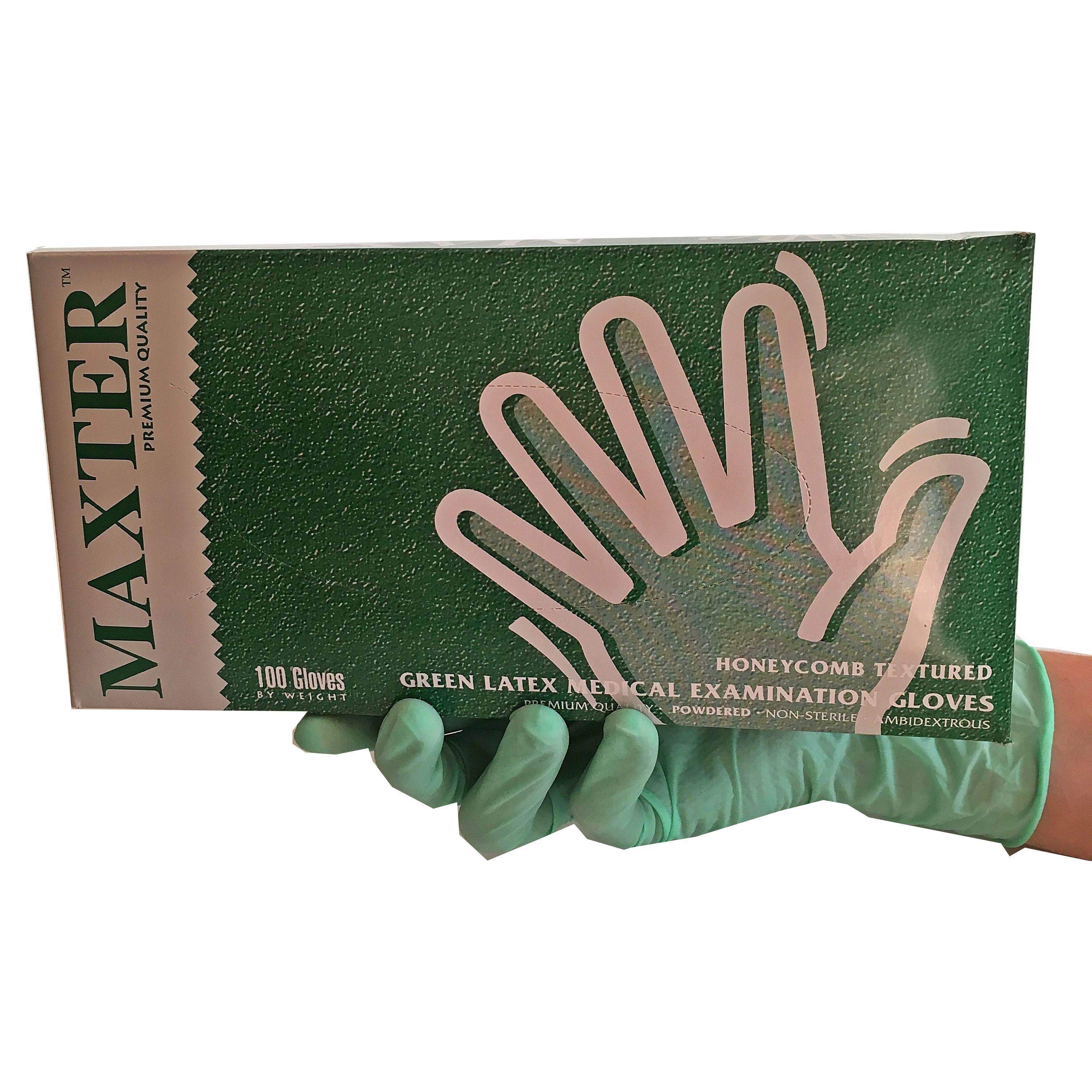 Medical Gloves, powdered, , MAXTER, 100 pcs, in several sizes