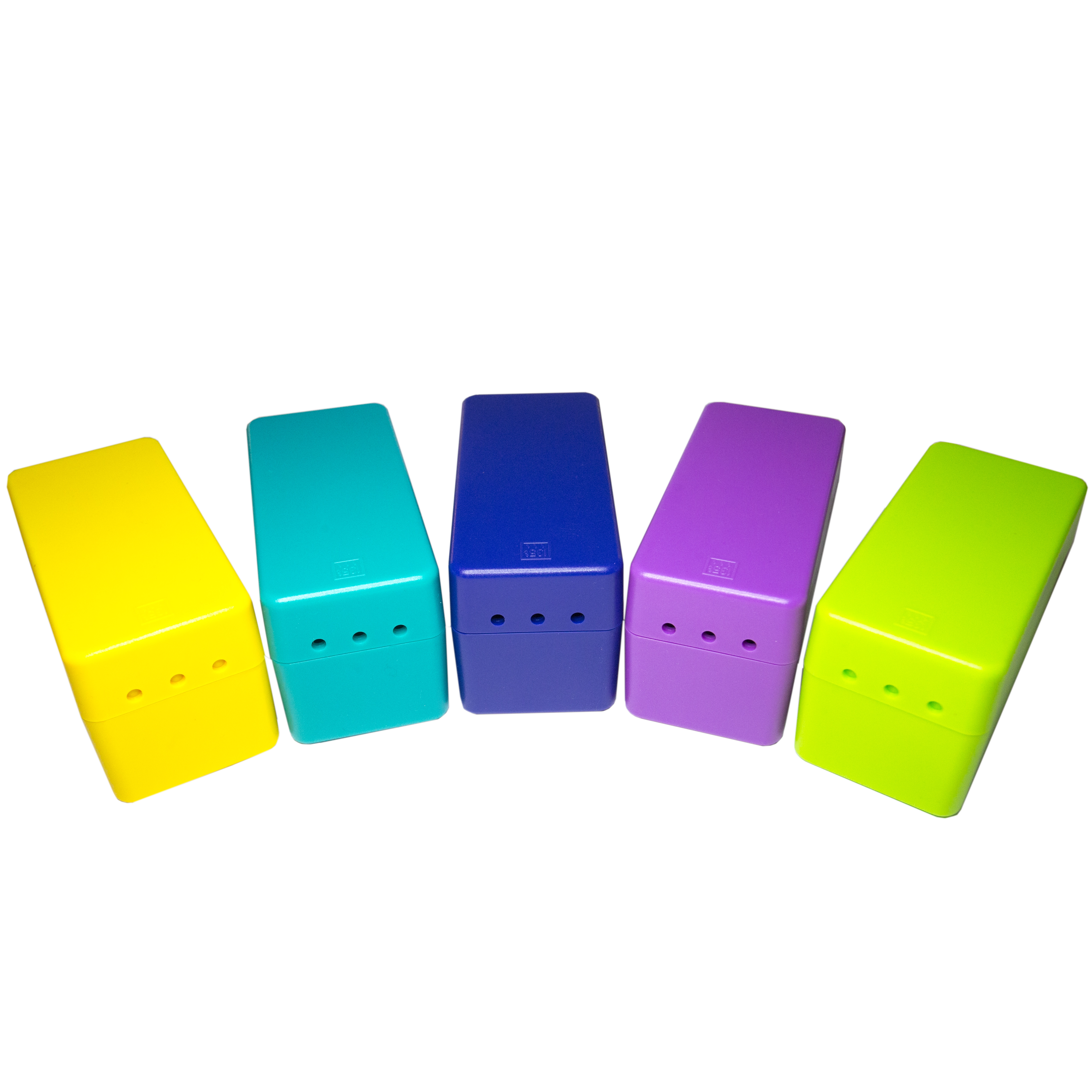 Endo-Steribox, műanyag, autoklávozható, 72 lyukkal gyökérkezelő tűknek vagy FG fúróknak, (10,9x4,9x5,5 cm) - több színben