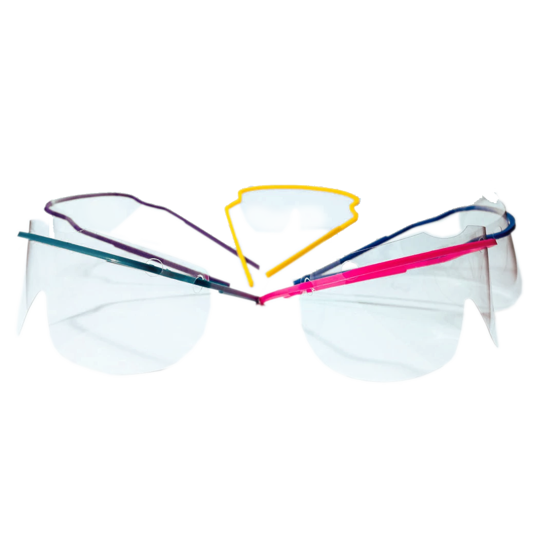 Medical Safety Glasses, disposable, in several colors