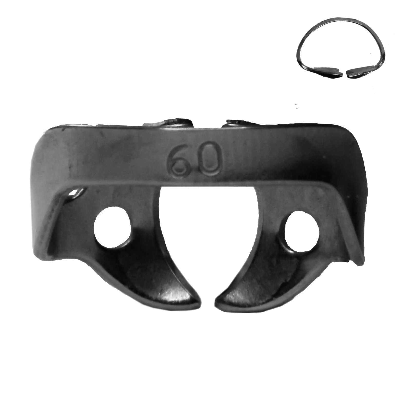 Clemă de cauciuc, Ivory, tip 60, pentru molari inferiori, 1 buc