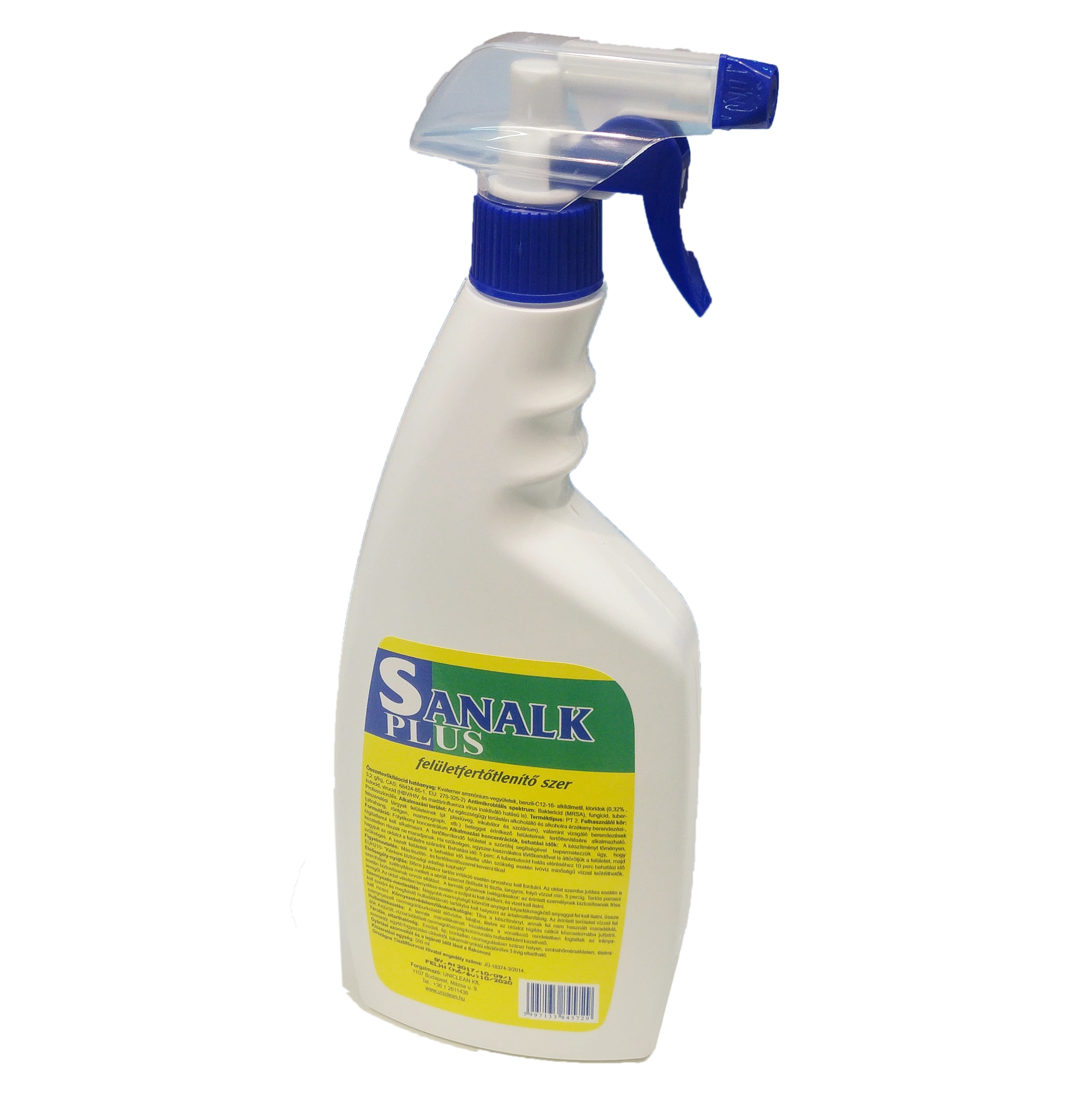 Sanalk Plus Sterilization Spray for surface, 500ml - (available only in Hungary)