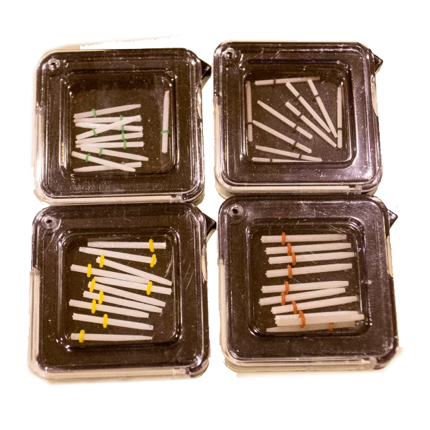 Fiber post refill package,in several sizes, 10 pcs, FITSPOST