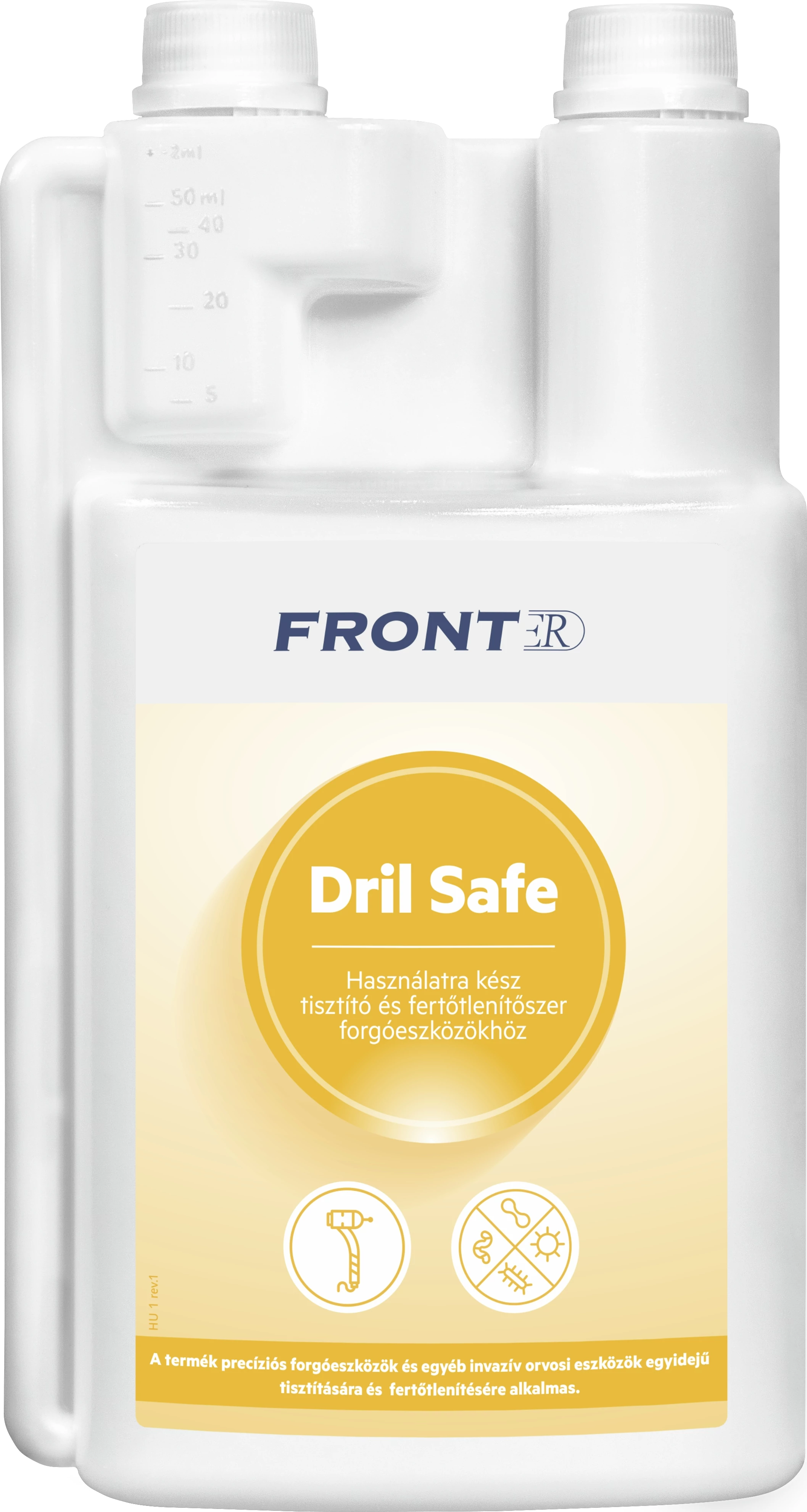 FrontER DrilSafe fogászati fúrófertőtlenítő 1 liter