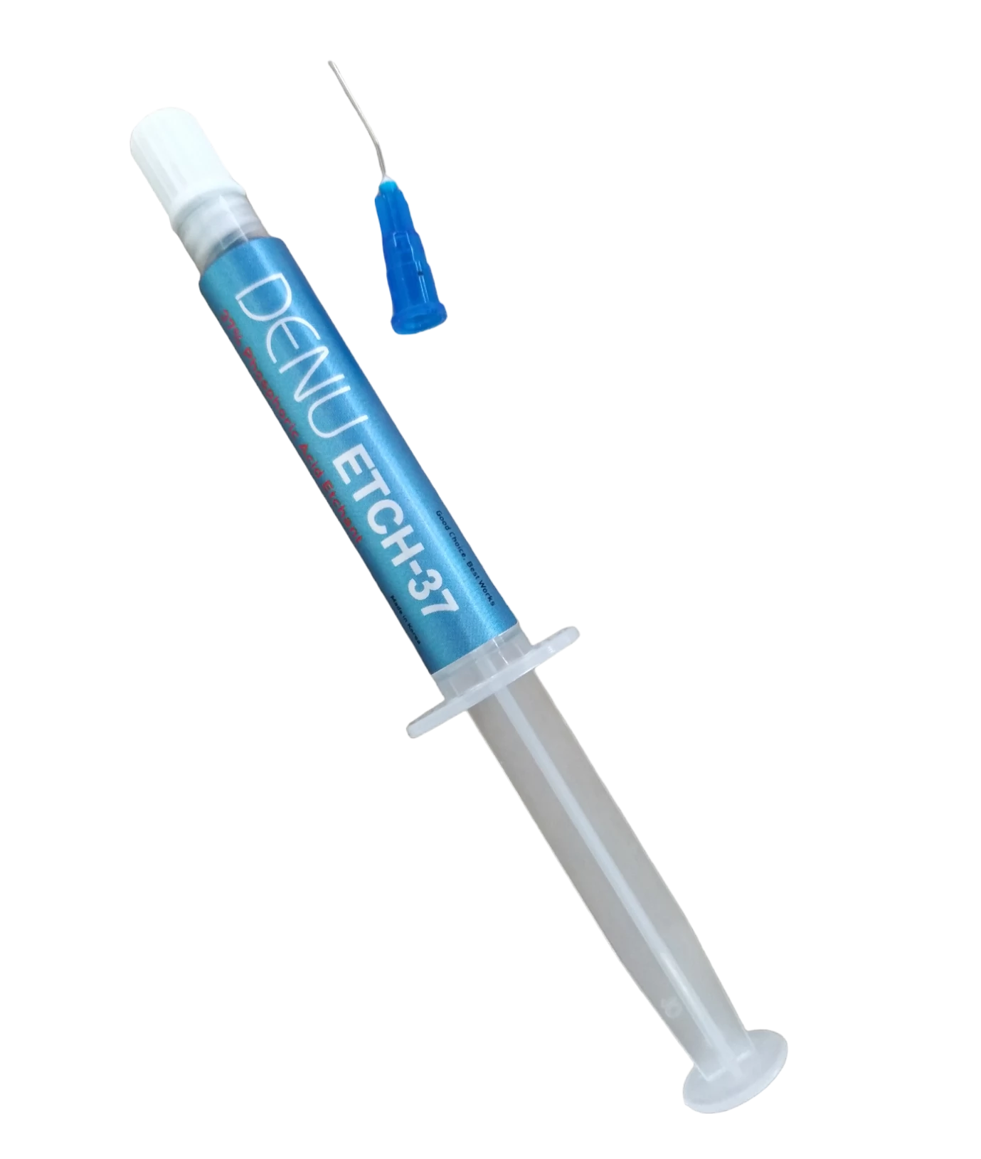 DENU ETCH (1syr) - gel de gravare cu acid fosforic 37%, 3 ml (+ 1 canulă)