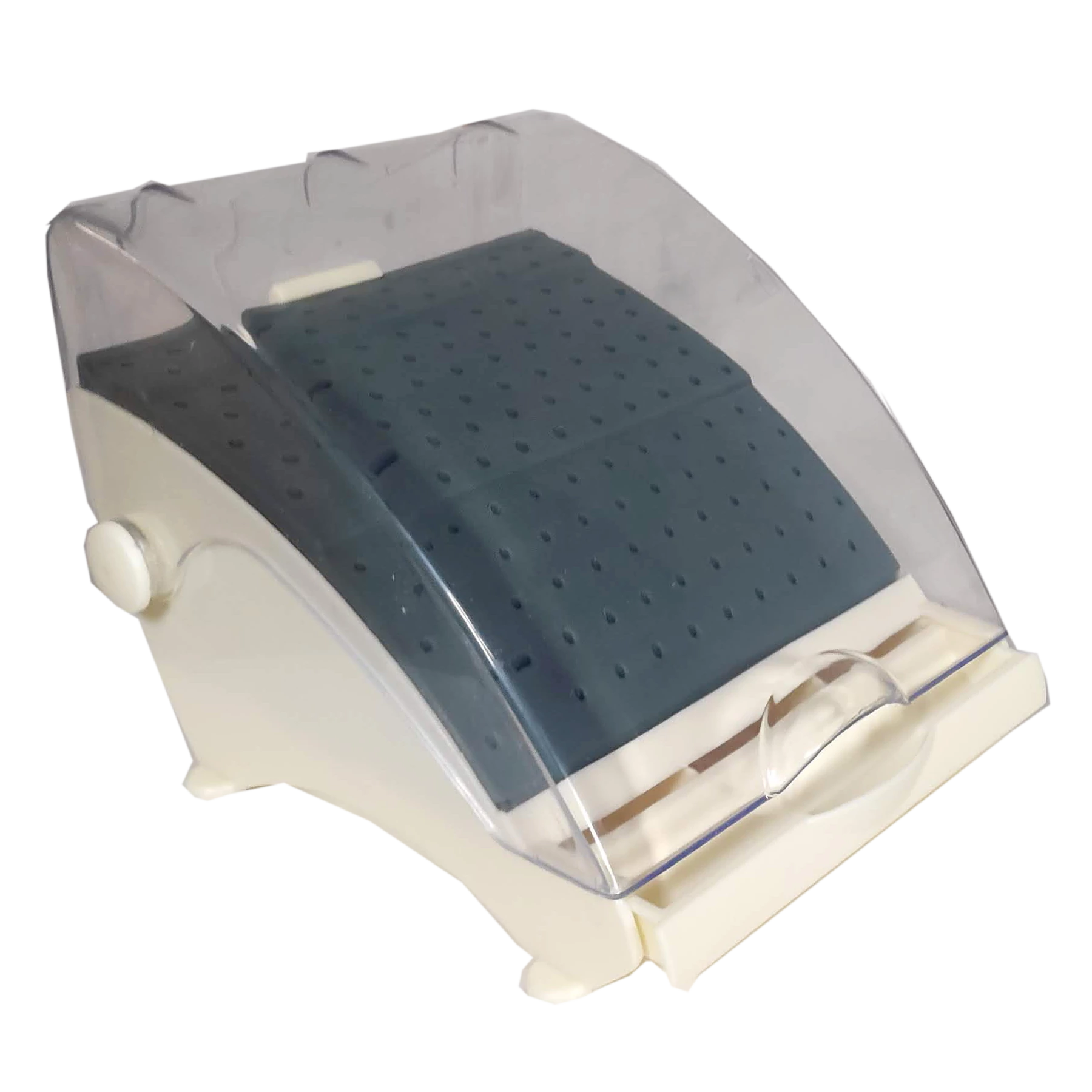Plastic Bur Block with 143 Holes, HP, RA and FG, not autoclavable, in butter color