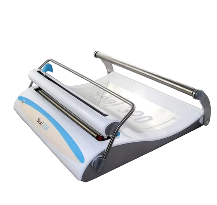 Sealing machine Manual, Machine size:470x360x200mm, Max sealing width: 300mm,  Indentation width: 12mm