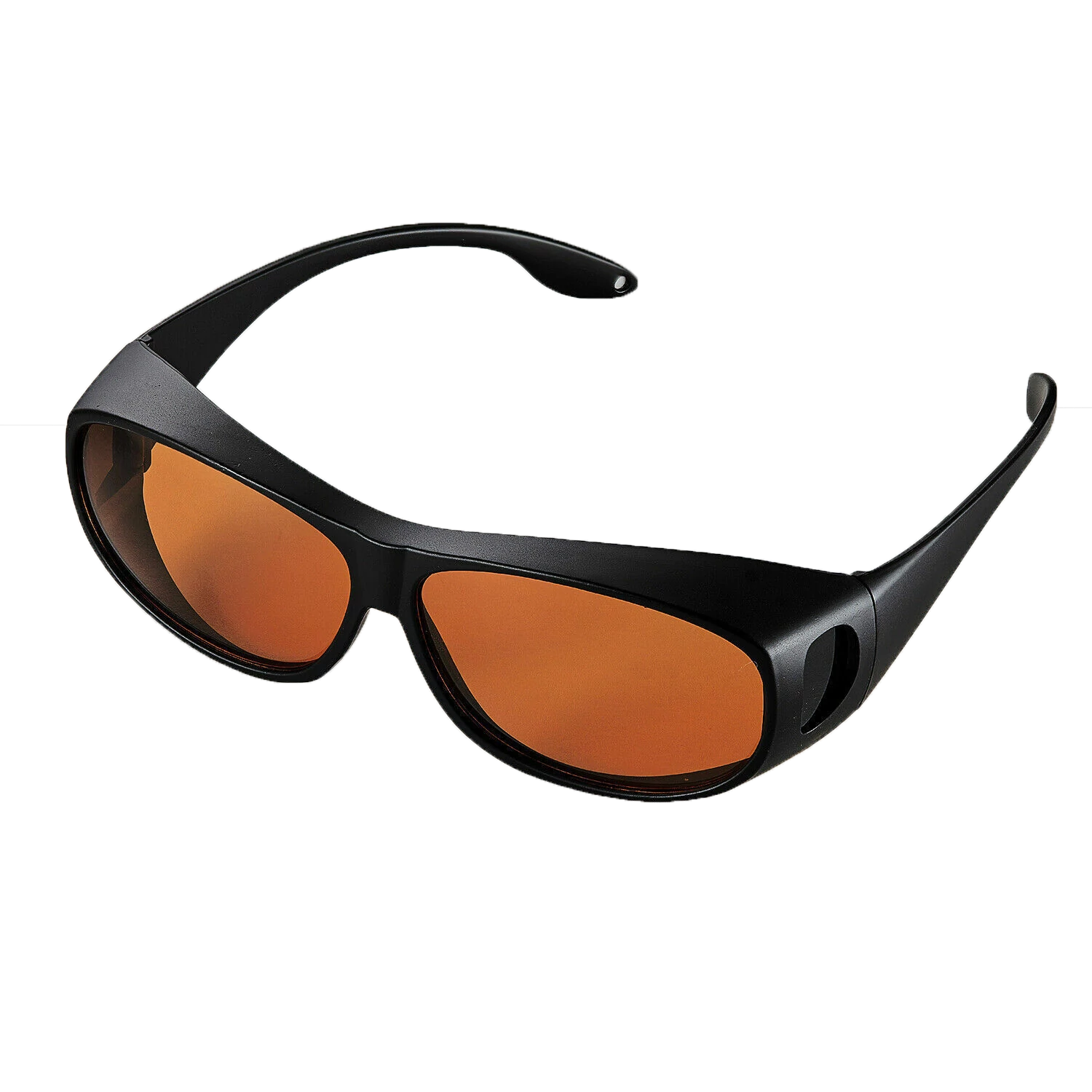 Medical safety goggles, orange, for generator turbines with caries detector with LED, 1 piece