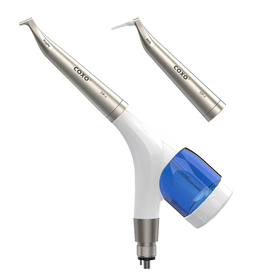 Intraoral Sandblaster Handpiece Set, with a 4 Hole Ending