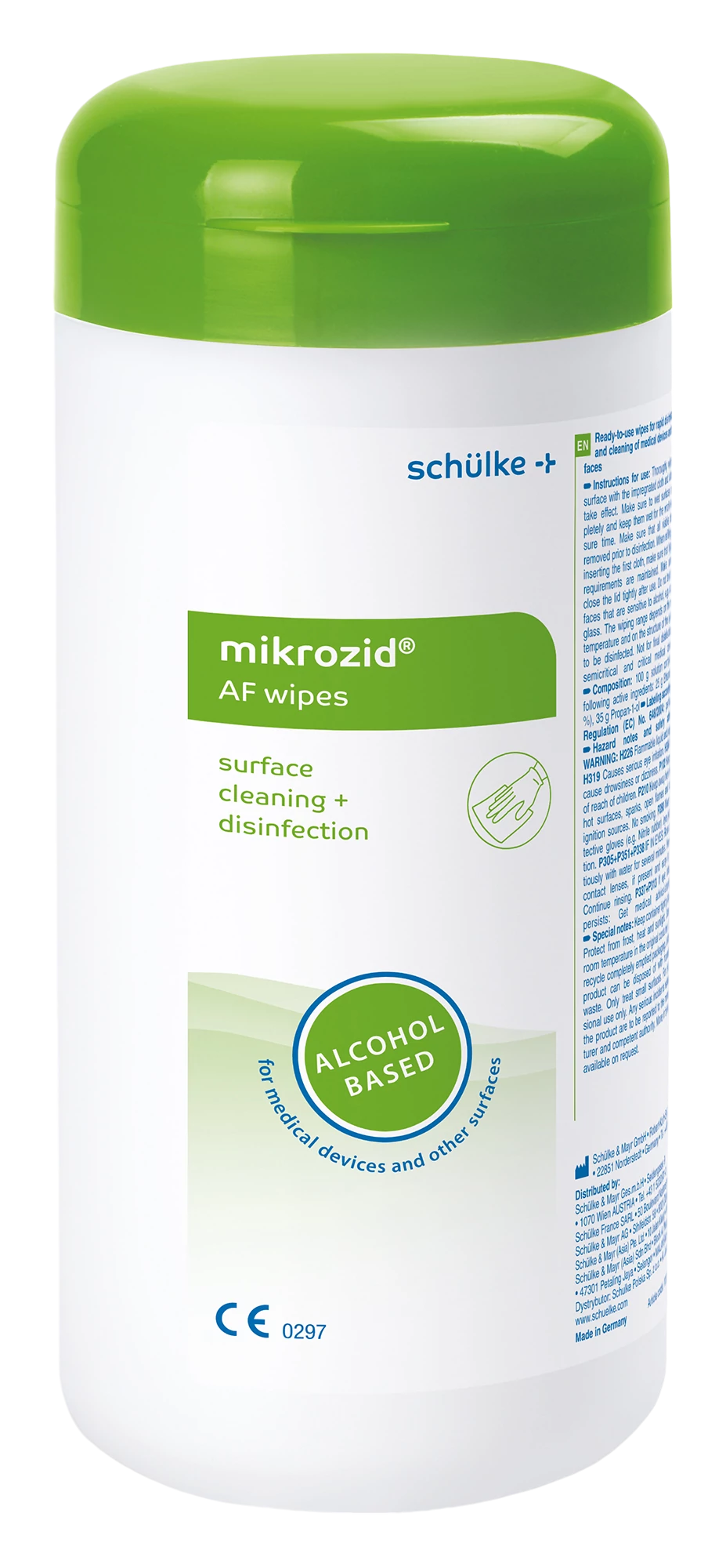 Schülke Mikrozid wipes in box (150 pcs)