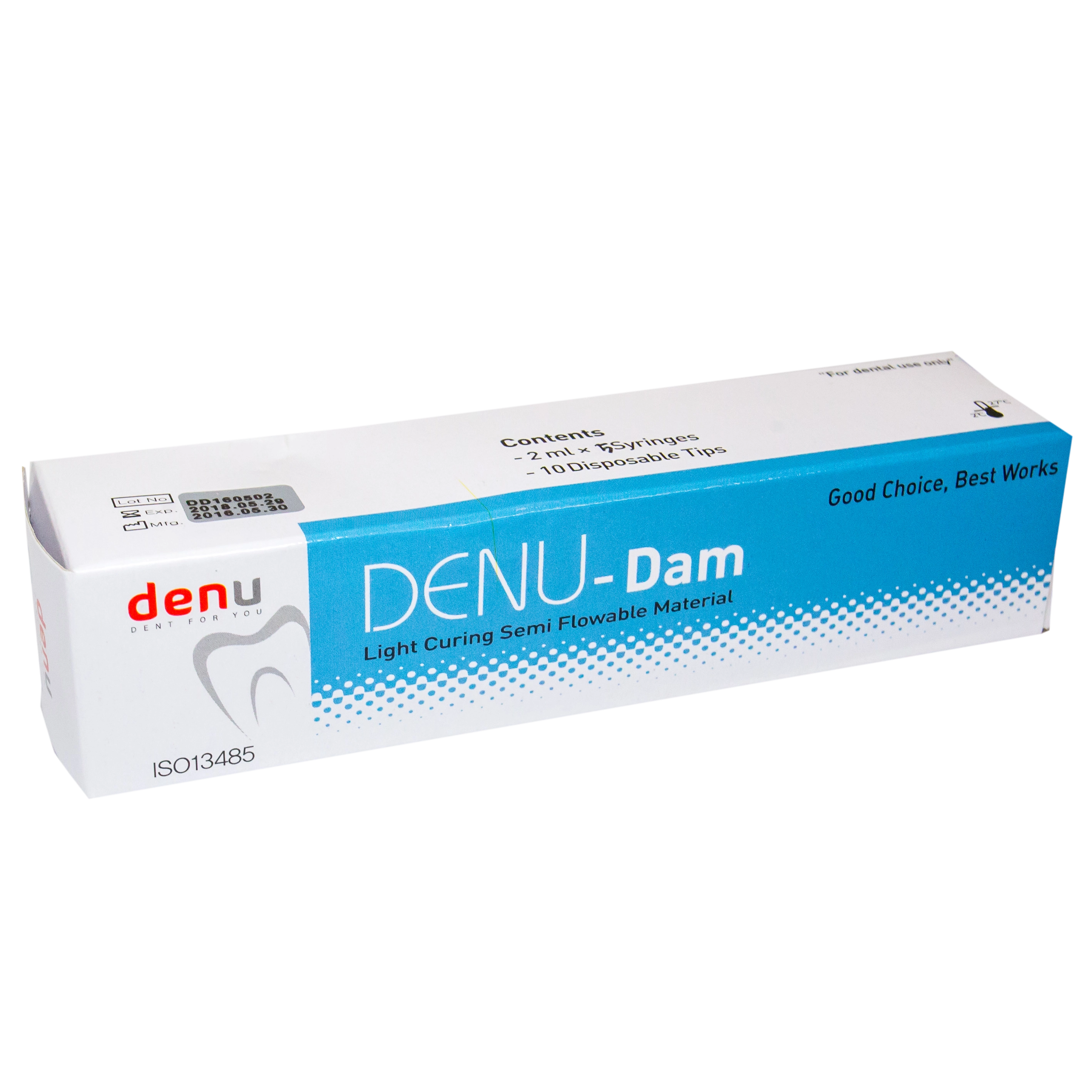 DENU Dam (1syr+2tip), folyékony kofferdam, ínyvédő, (1.2ml) + 2 kanül