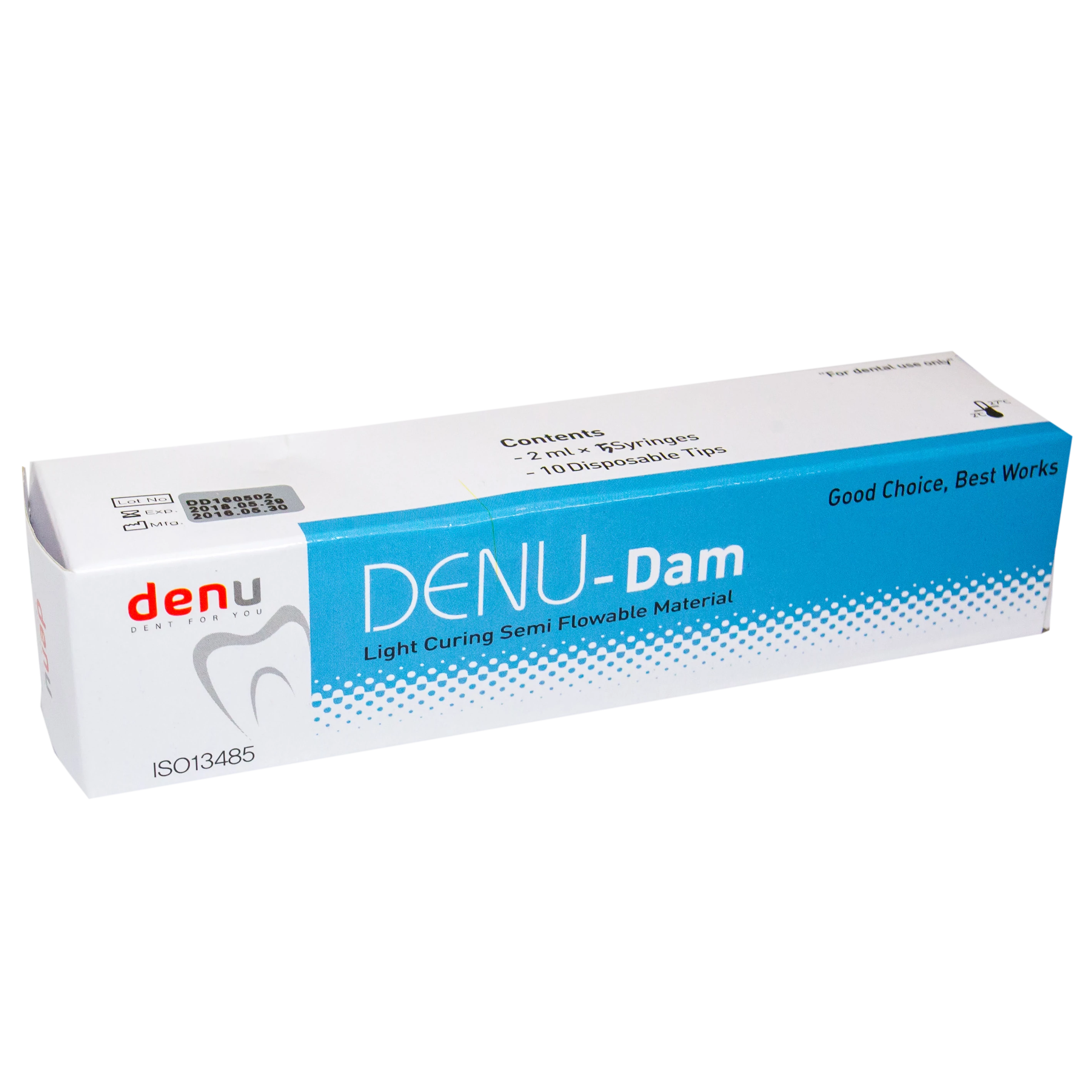 DENU Dam, folyékony kofferdam, ínyvédő, 1,2 ml (2g) + 2 kanül - (available only in Hungary)