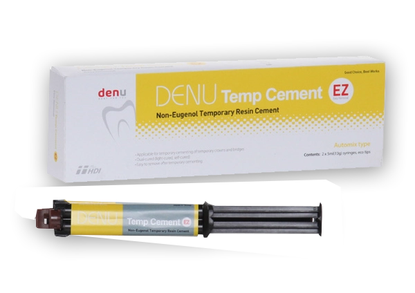 DENU Temp Cement - Ideiglenes ragasztó - 13g, 5ml (2020 szeptemberi lejárat)
