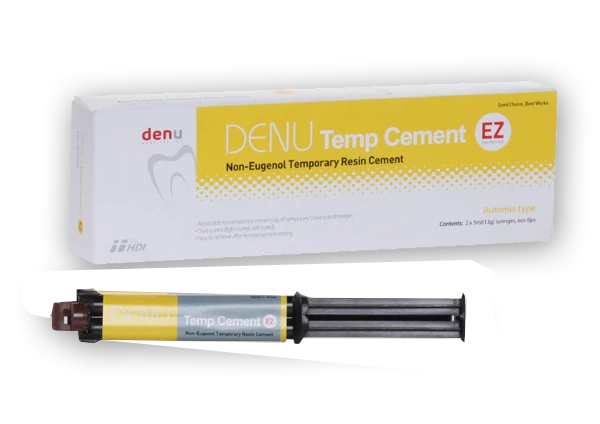 DENU Temp Cement - Ideiglenes ragasztó  (13g, 5ml)