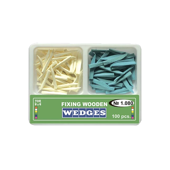 TOR - Maple wedges, thin, short, white/medium, long, blue, 50-50 pieces