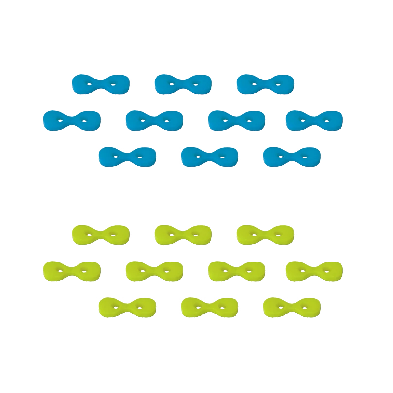 TOR - Elastic silicone wedges - in various designs