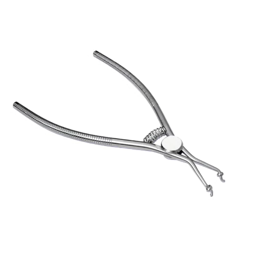 TOR - Pliers for divided die ring with stopper, 1 piece