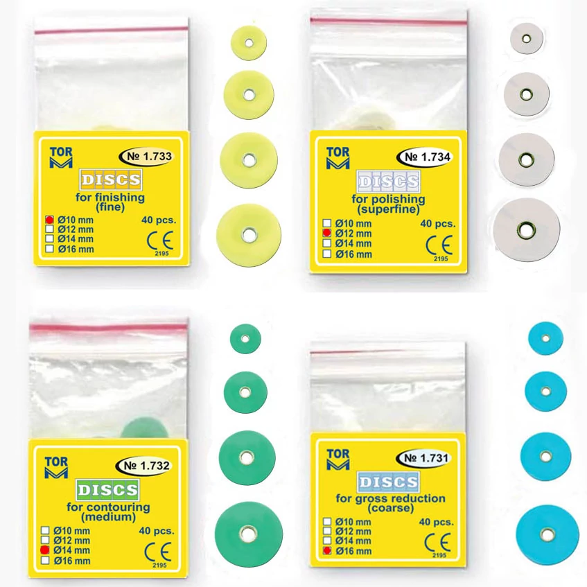 TOR - POLÍRKORONGOK (40db) - többféle választható típusban