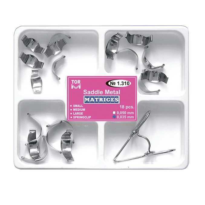 Matrices 18 pcs + springclipMatrices 18 pcs + springclip